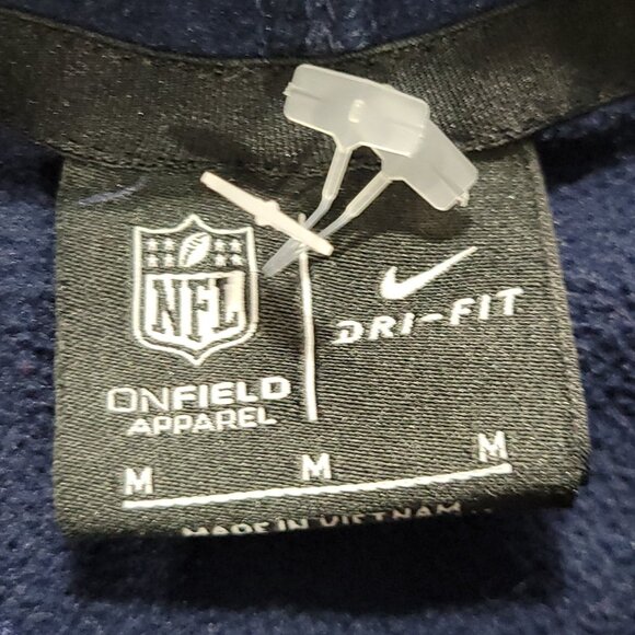 Nike Denver Broncos Hoodie Mens Medium NFL Football Small FLAW - PLEASE READ!!! - Picture 10 of 12